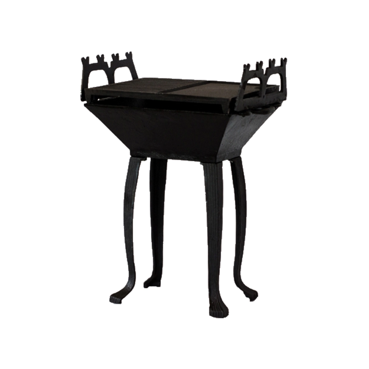 Churrasqueira Gamela Completa Em Ferro Fundido 31x41cm