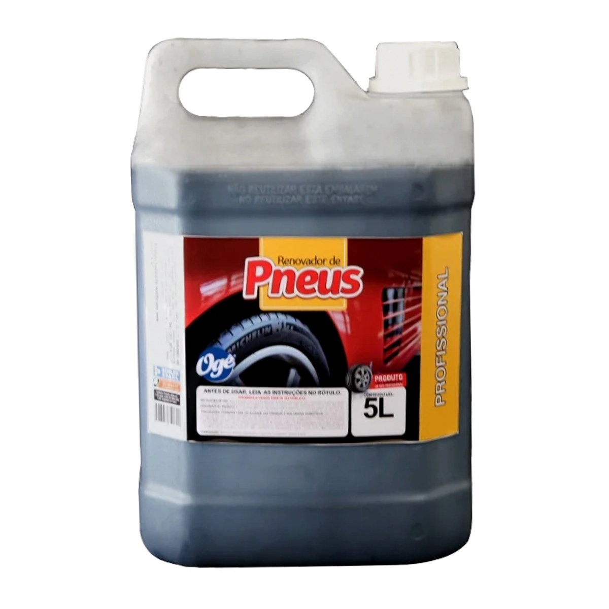 Renovador De Pneus Borracha Ogê Pretinho Excelente Brilho 5l