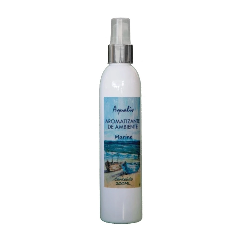 Aromatizador De Ambientes Aroma Marine Frasco 200ml