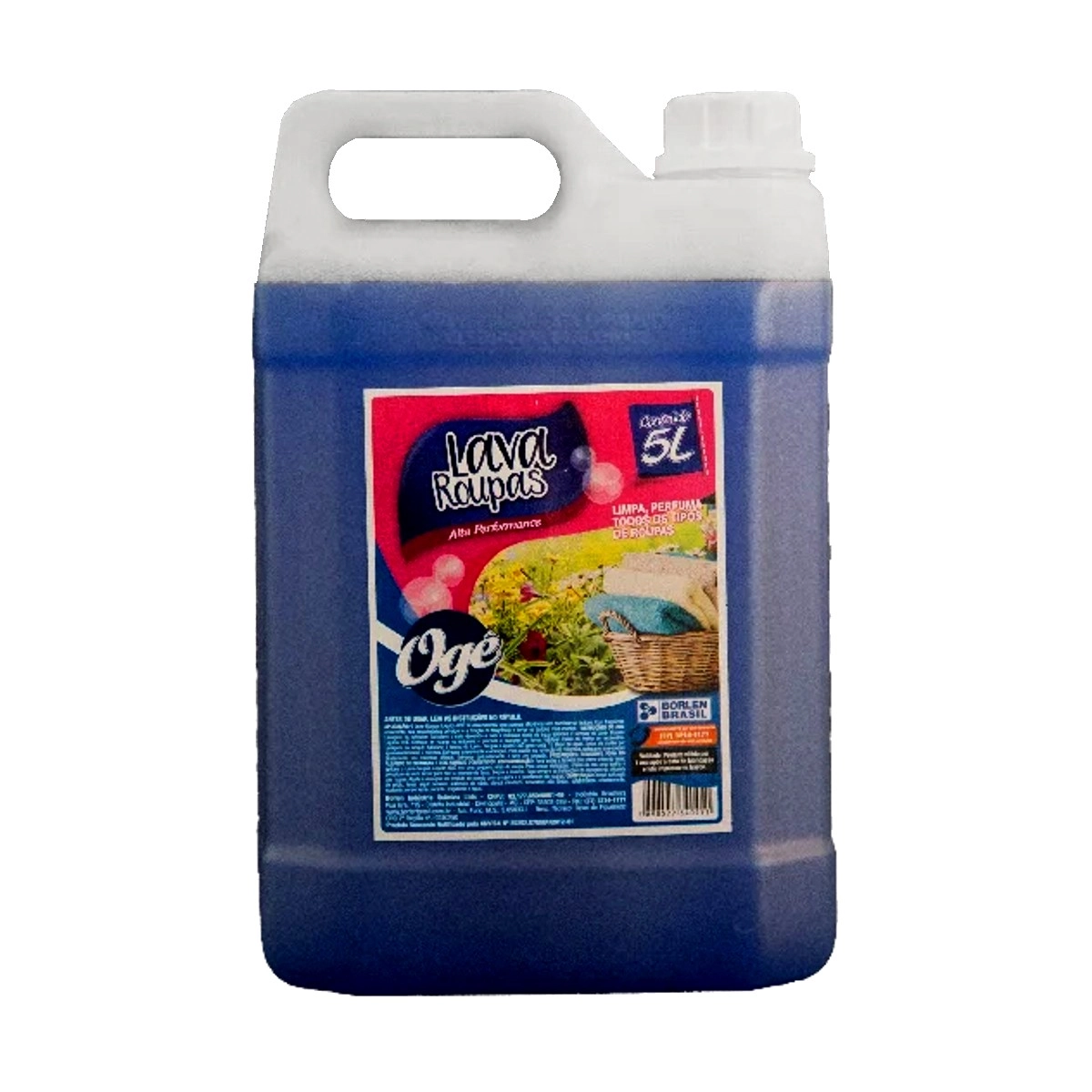 Lava Roupas Sabão Liquido Concentrado Limpeza Total Ogê 5l