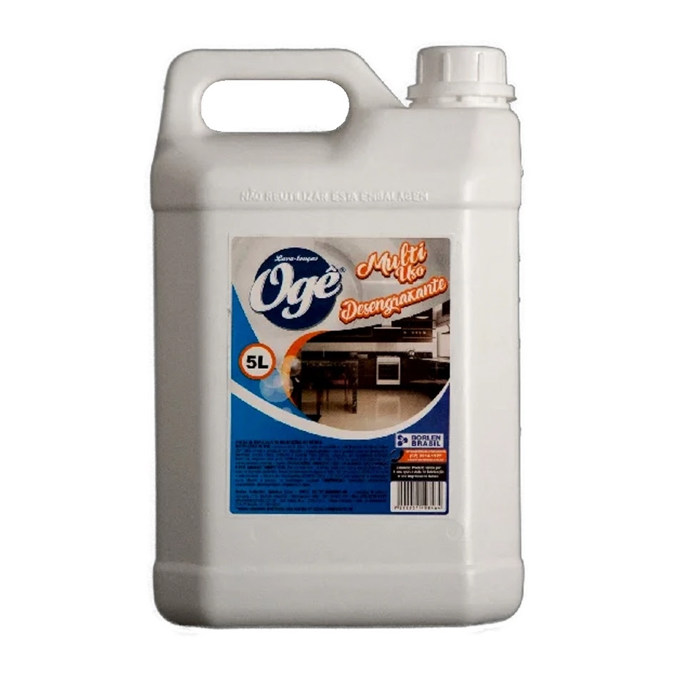 Multiuso Ogê Desengraxante Limpeza Automotiva Concentrado 5l