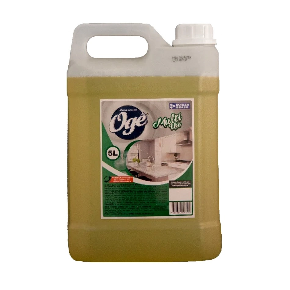 Multiuso Ogê Limpador Concentrado Limpa Piso Porcelanato 5l