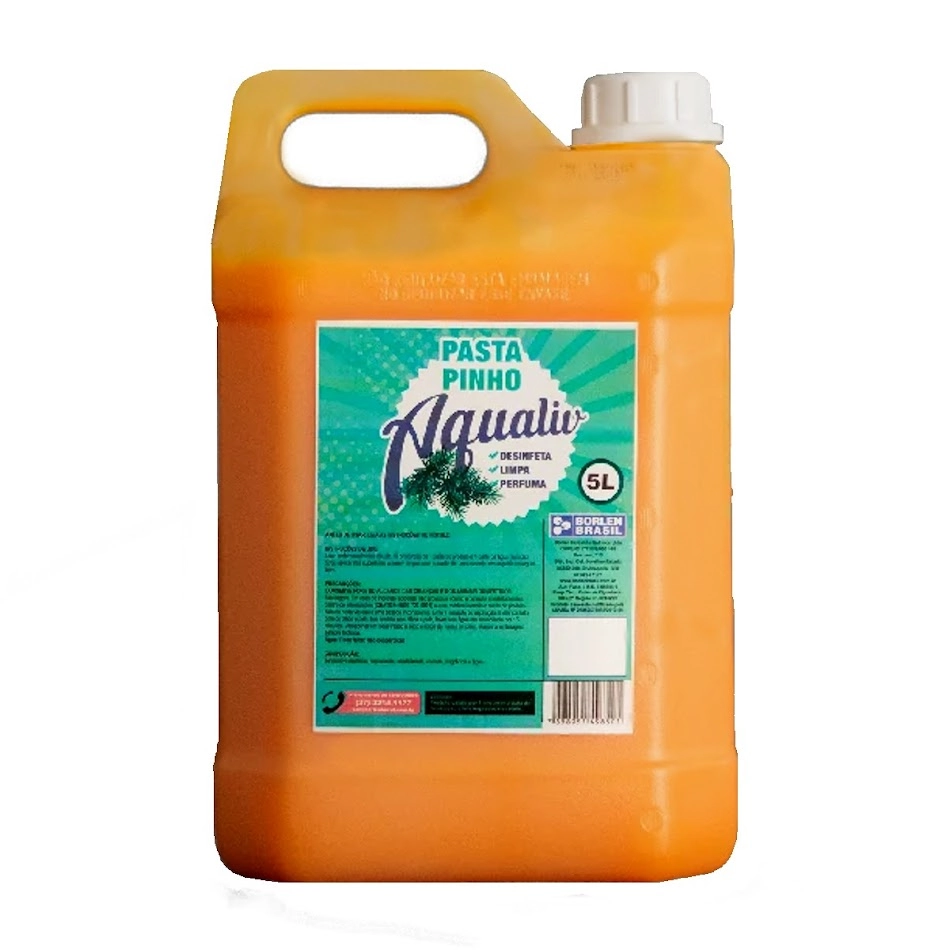 Pasta Pinho Aqualiv Desinfetante Bactericida Limpeza 5l