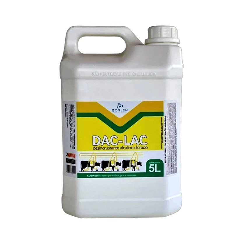 Desincrustante Detergente Alcalino Clorado Daclac Limpeza 5l