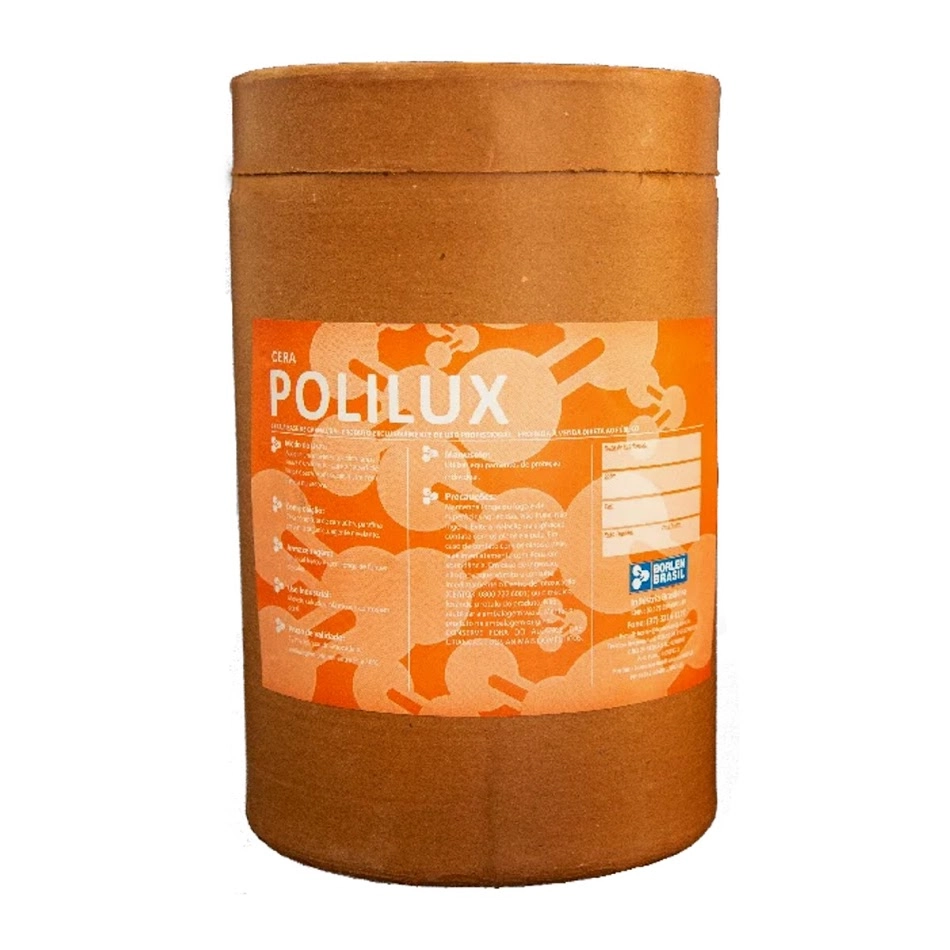 Cera Pastosa Polilux Para Móveis Madeira Amarela Barrica 7kg