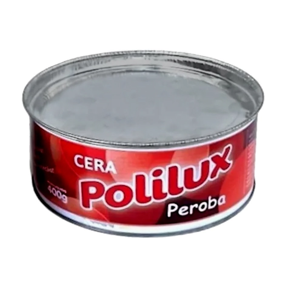 Cera Pastosa Polilux Para Móveis Madeira Lata Peroba 400g
