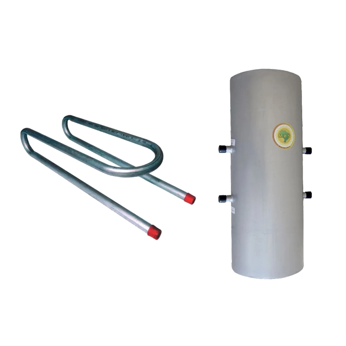 Serpentina De Fogão E Cilindro Galvanizado 3/4 80x32cm 60l