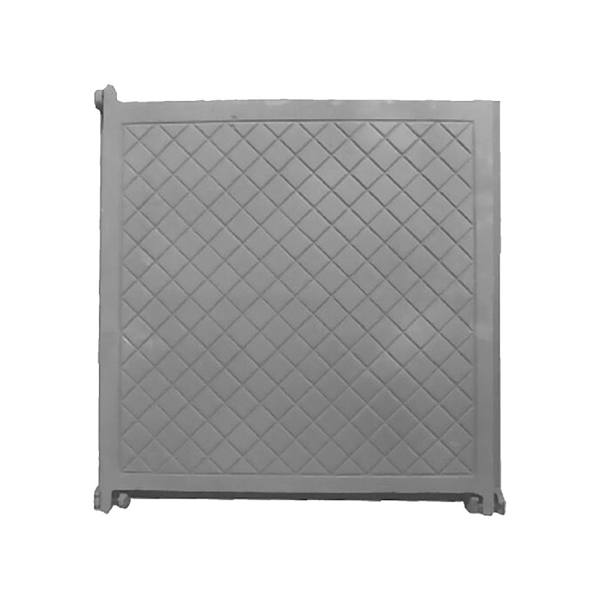 Tampa Tampão Chão Articulado Ferro Cadeado Cisterna 60x60cm