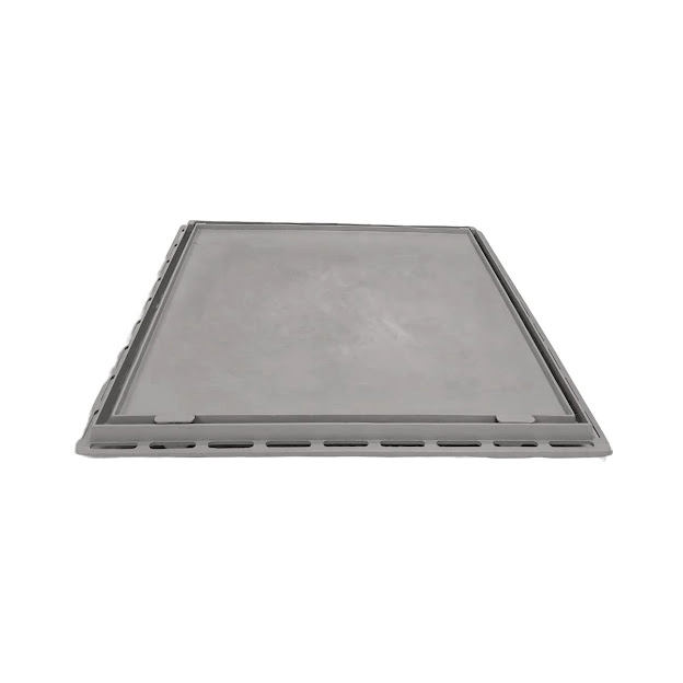 Tampa Casa Máquina Piscina Rebaixada Art Invisível 90x90cm C
