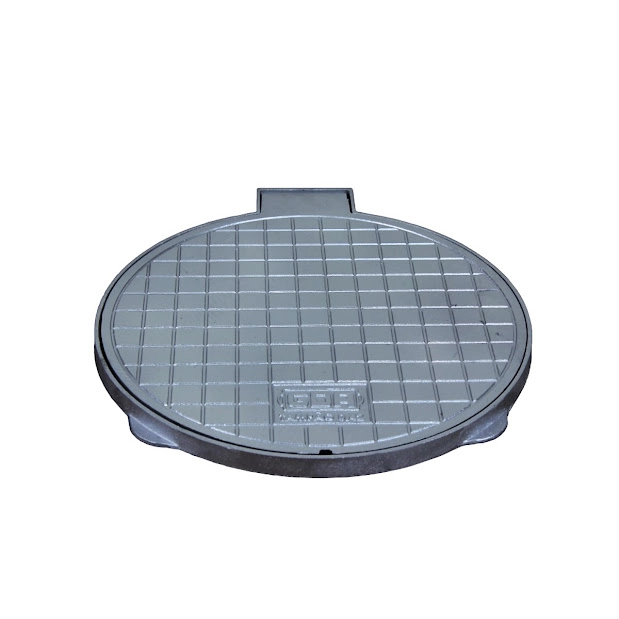 Tampa Tampão De Chão Circular T032 Alumínio Articulado 32cm