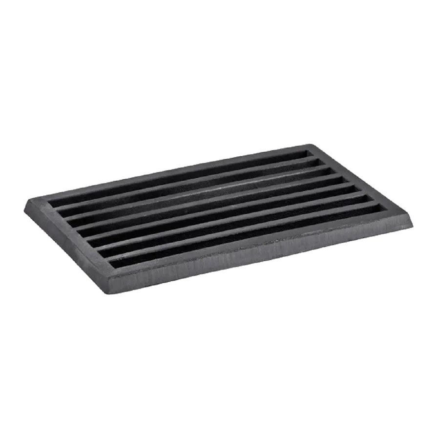 Grelha Para Cinzeiro Fogão A Lenha Em Ferro Fundido 20x40cm
