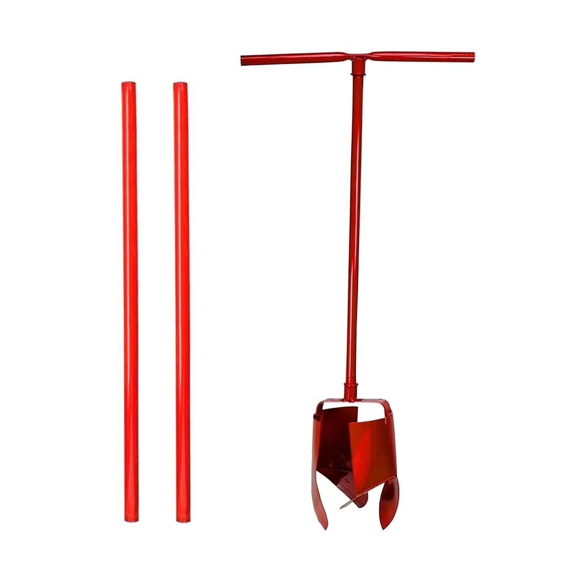 Kit Cavadeira Trado 12pol Cabo Aço Carbono E 02 Extensor