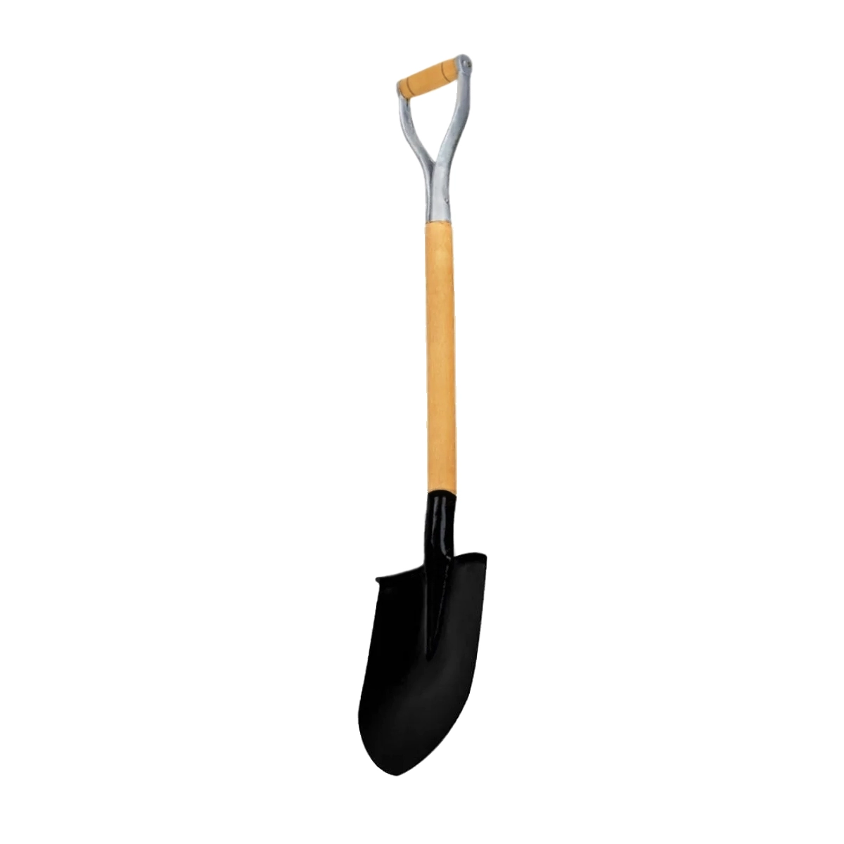 Pá Vanga De Bico Construção Em Aço Carbono Cabo Metal 103cm