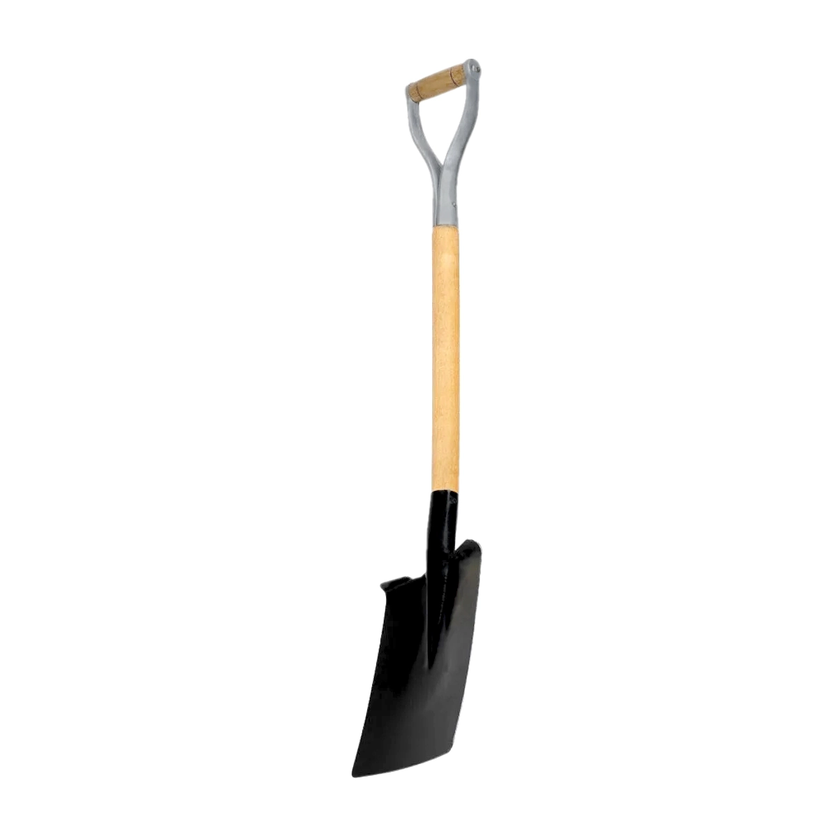 Pá Vanga Quadrada Construção Aço Carbono Cabo Metal 102cm
