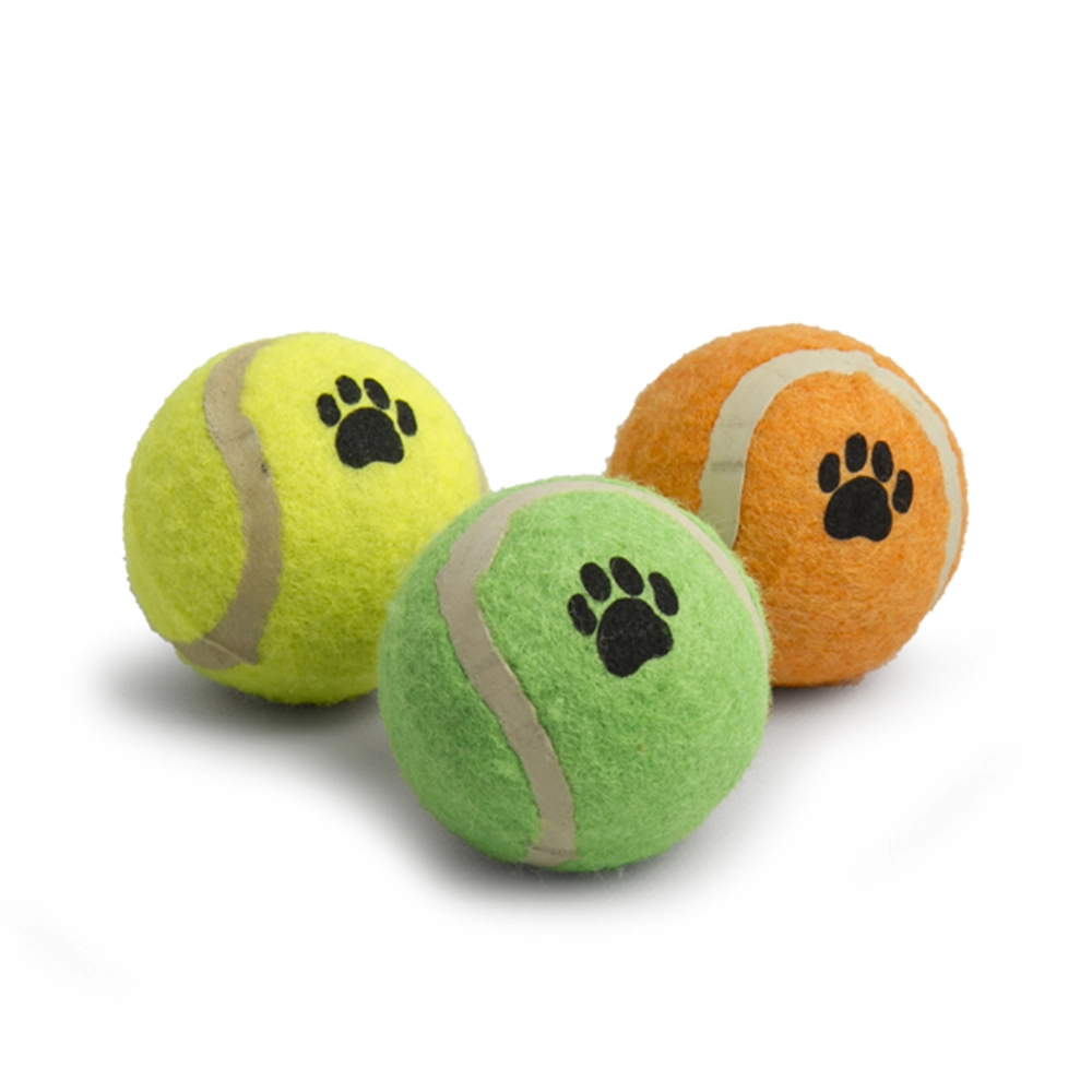 Bola De Tenis Kit C/03 Bolinhas Savana