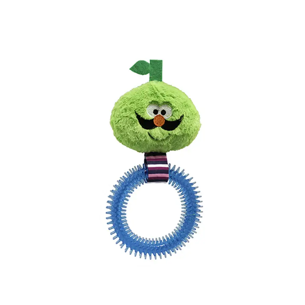 Brinq Pelucia Mordedor Fruta Bigode Sava