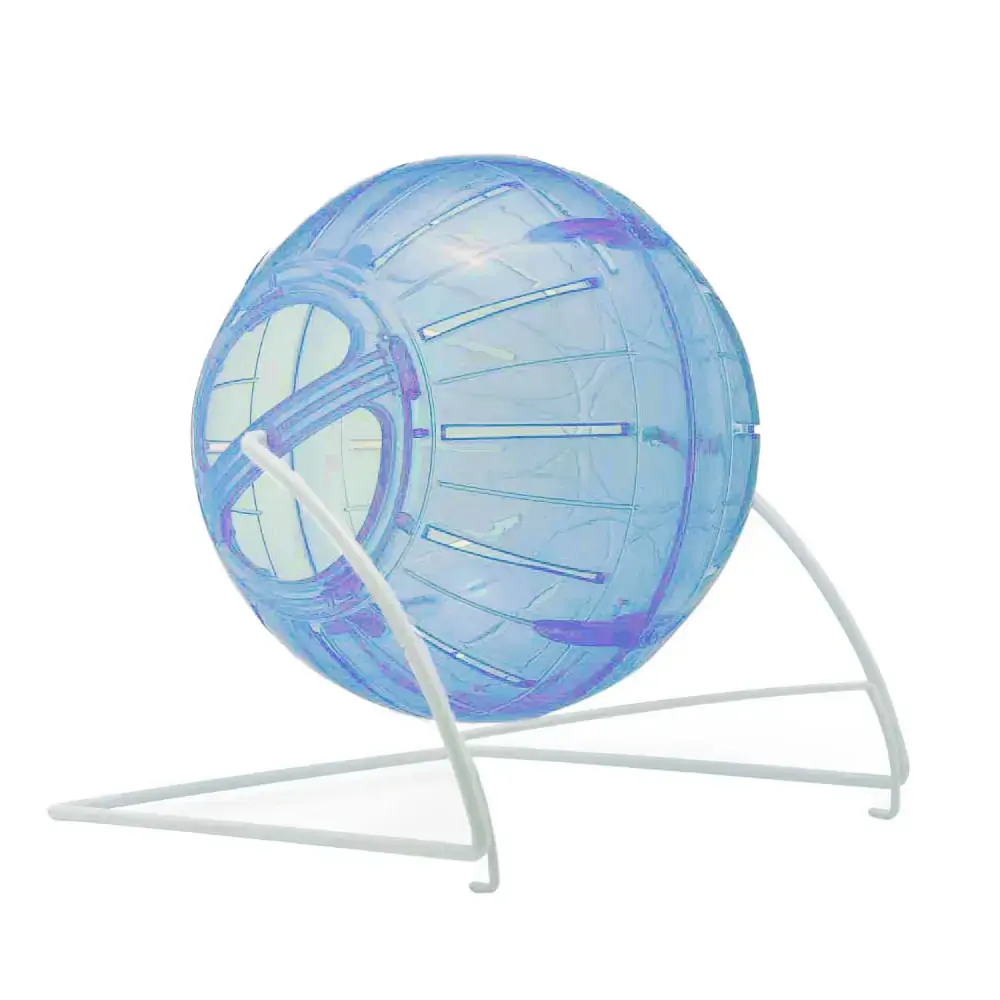 Bola Plast P/hamster 4 Em 1 C/suporte P