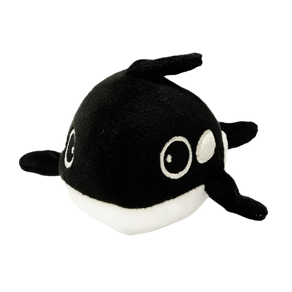 Brinquedo Pet De Pelúcia Baleia Orca Savana