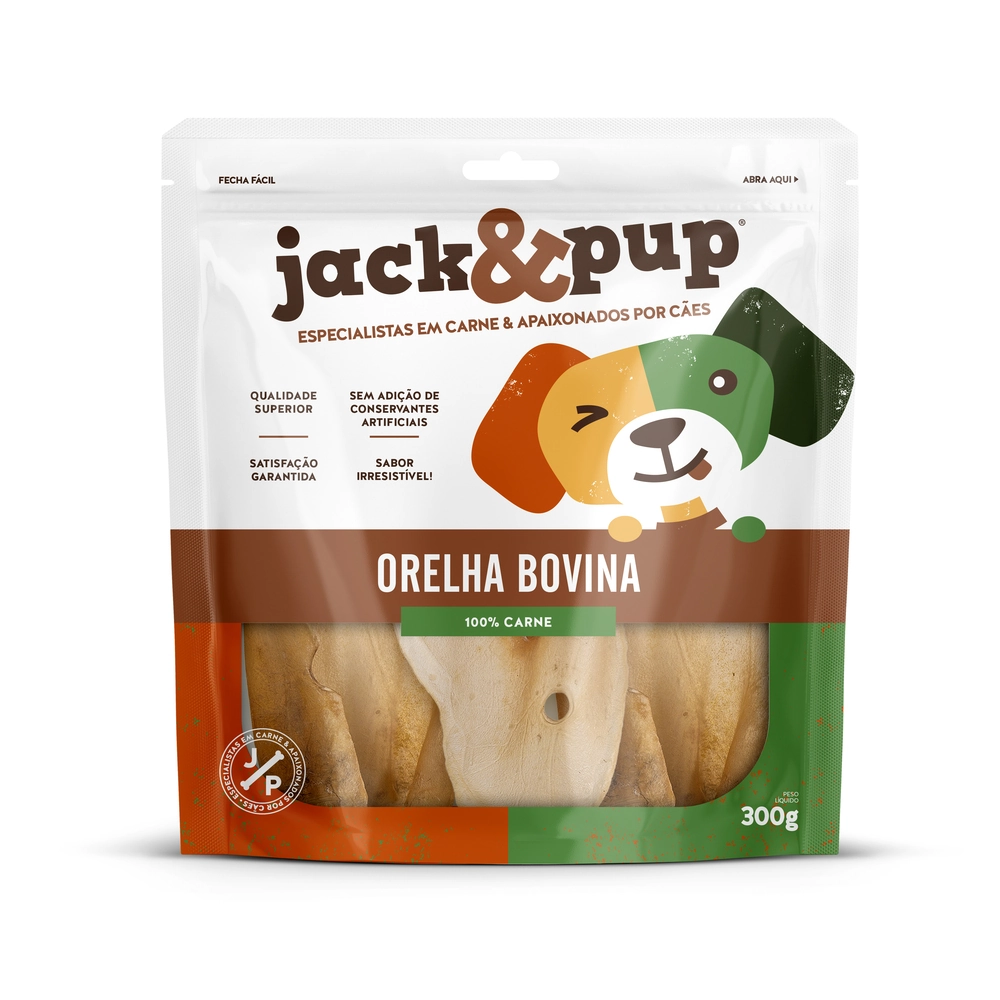 J P Orelha Bovina 300g