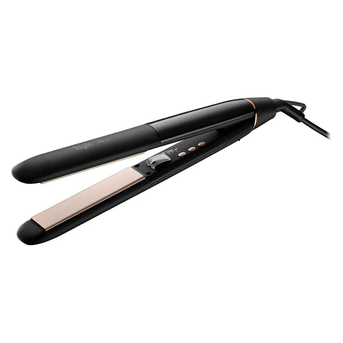 Chapinha Elgin Revestimento em Cerâmica e Tourmaline Uso em Cabelos Secos 230°C Digi Liss Bivolt