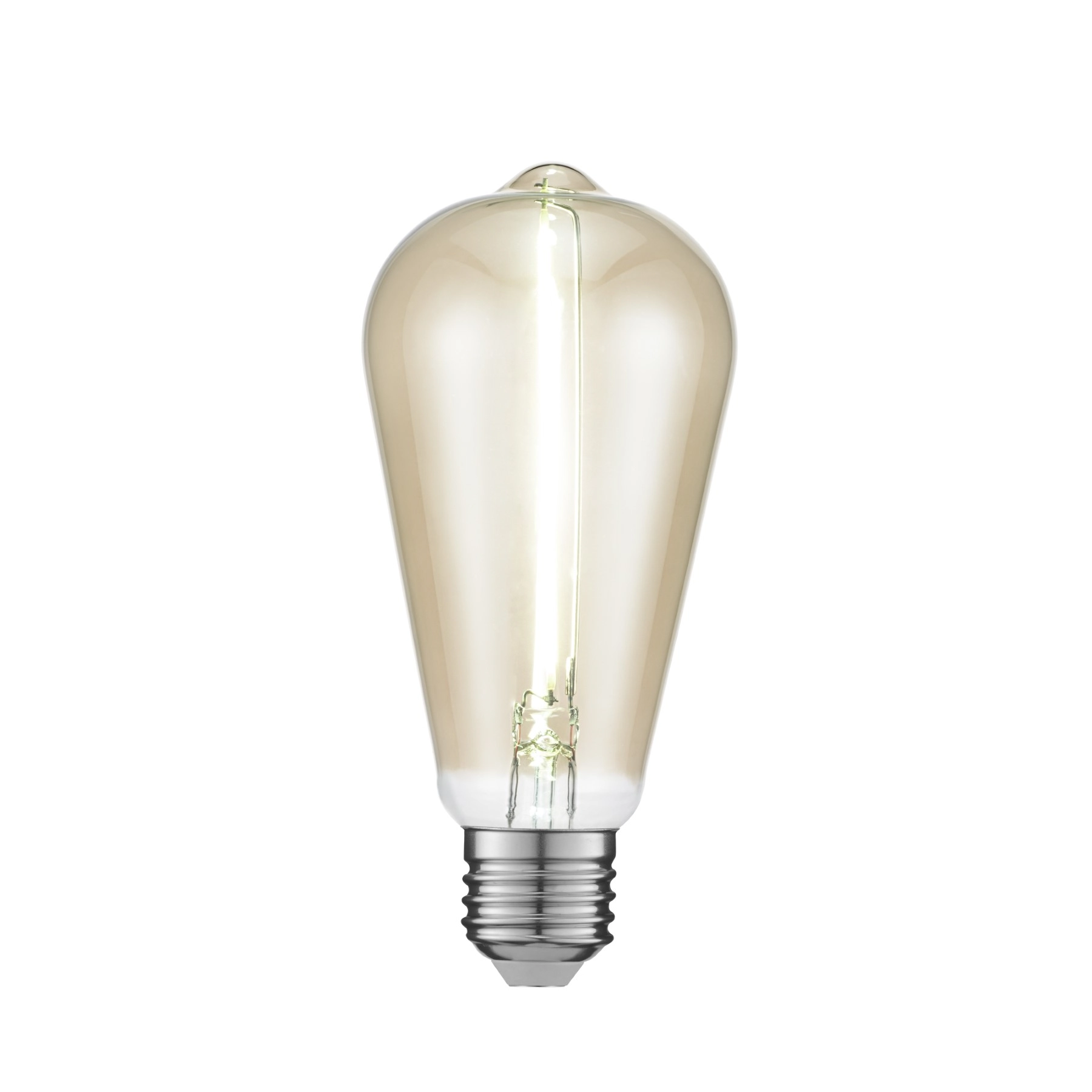 Lâmpada de LED Filamento E27 Pêra 1W 50lm Luz Branca Bivolt Elgin