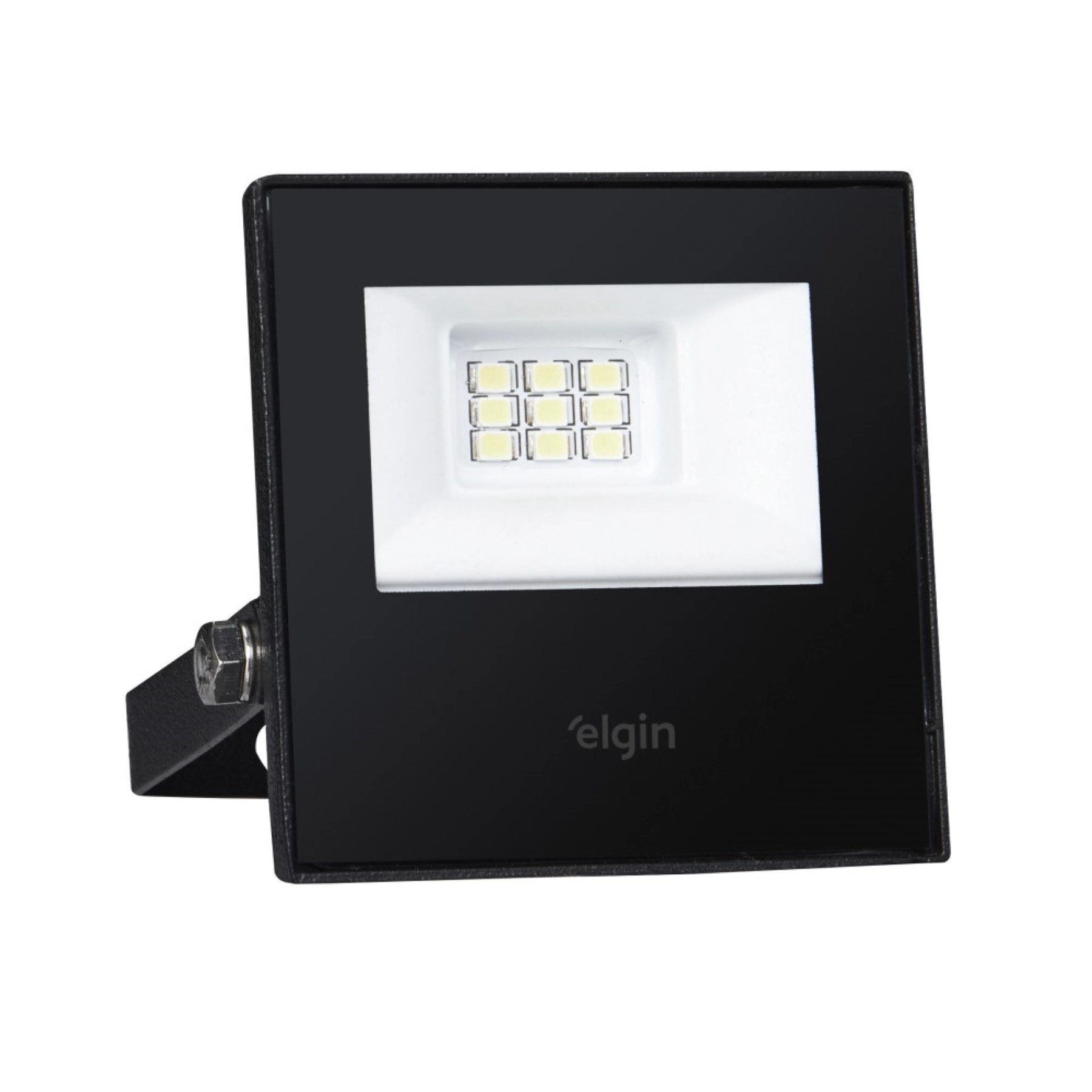 Refletor Com LED Luz Branca 10w Alumínio Bivolt IP66 Elgin