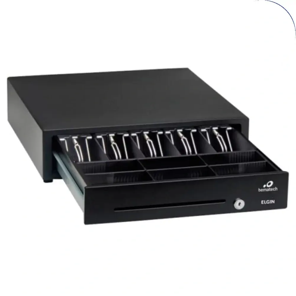 Gaveta Din Preta Gd56m Elgin Bematech