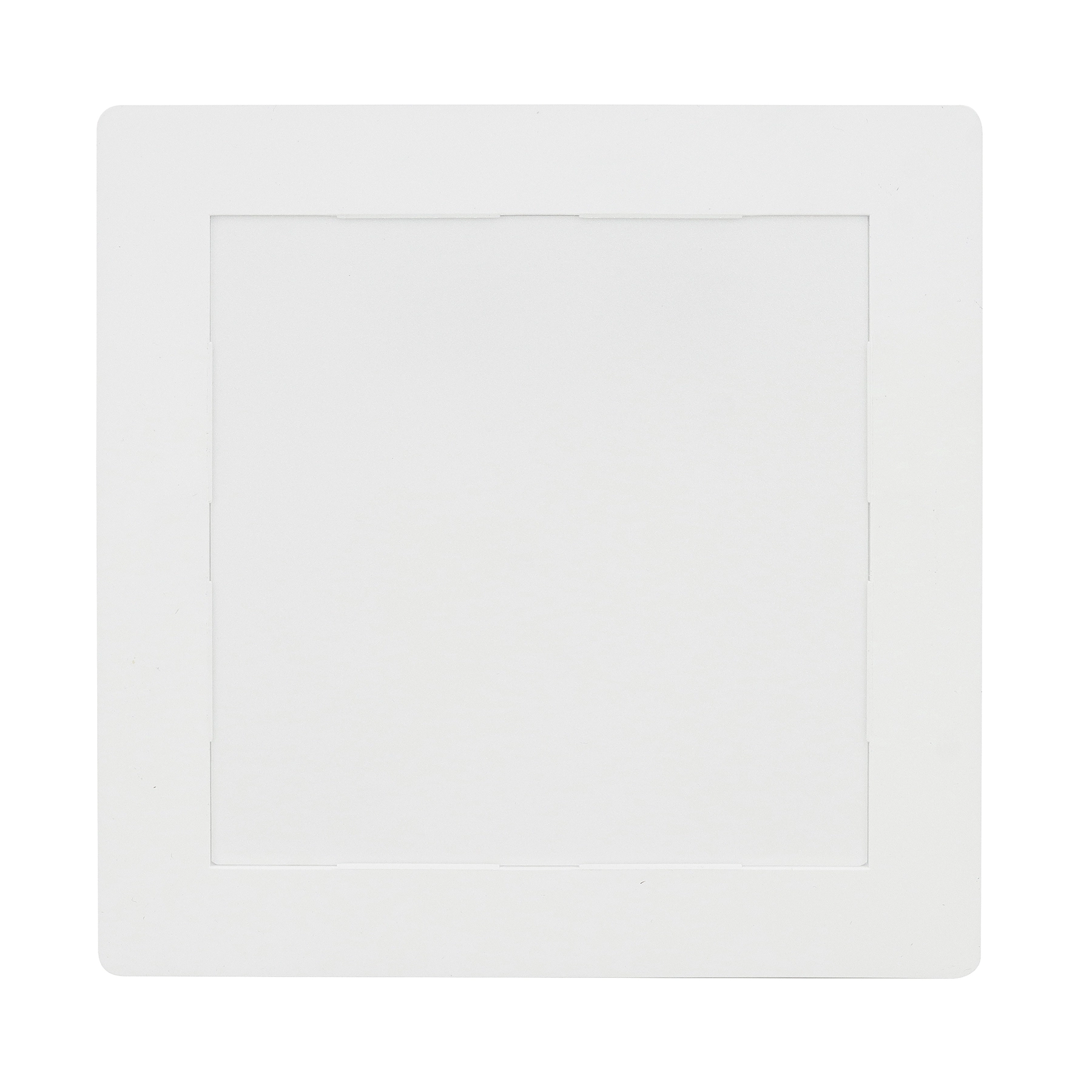 Painel de Led Embutir Quadrado Luz Amarela 18W Elgin 23x26cm Branco Bivolt