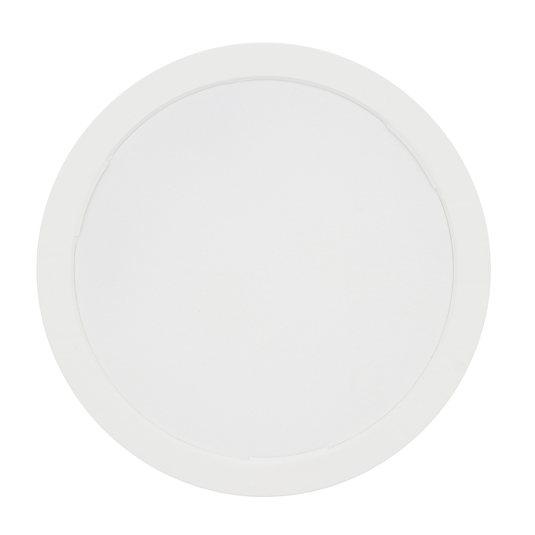 Painel de Led Sobrepor Redondo Luz Amarela 18W Elgin 23x26cm Branco Bivolt