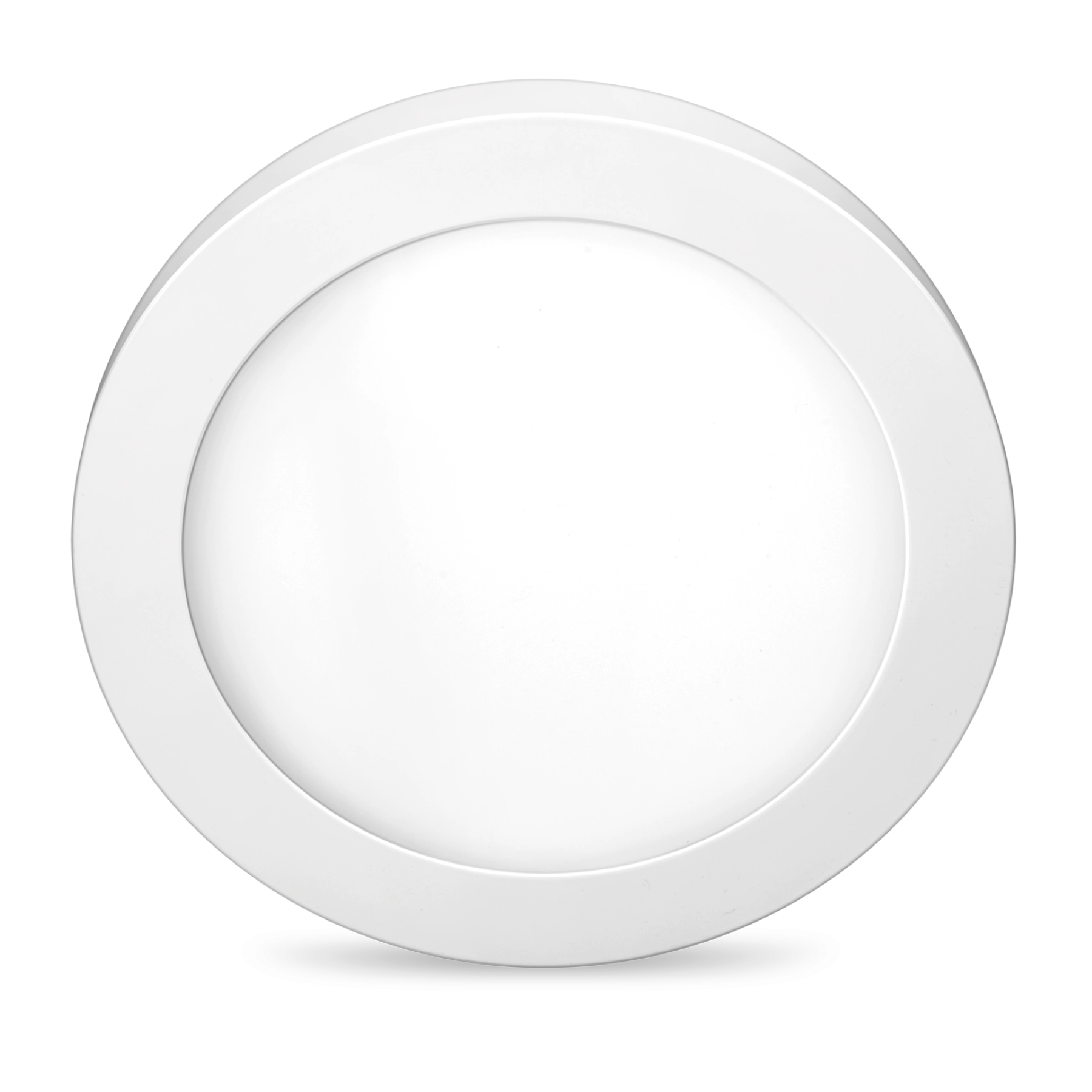 Painel de Led Sobrepor Redondo Luz Branca 18W Elgin 23x26cm Branco Bivolt