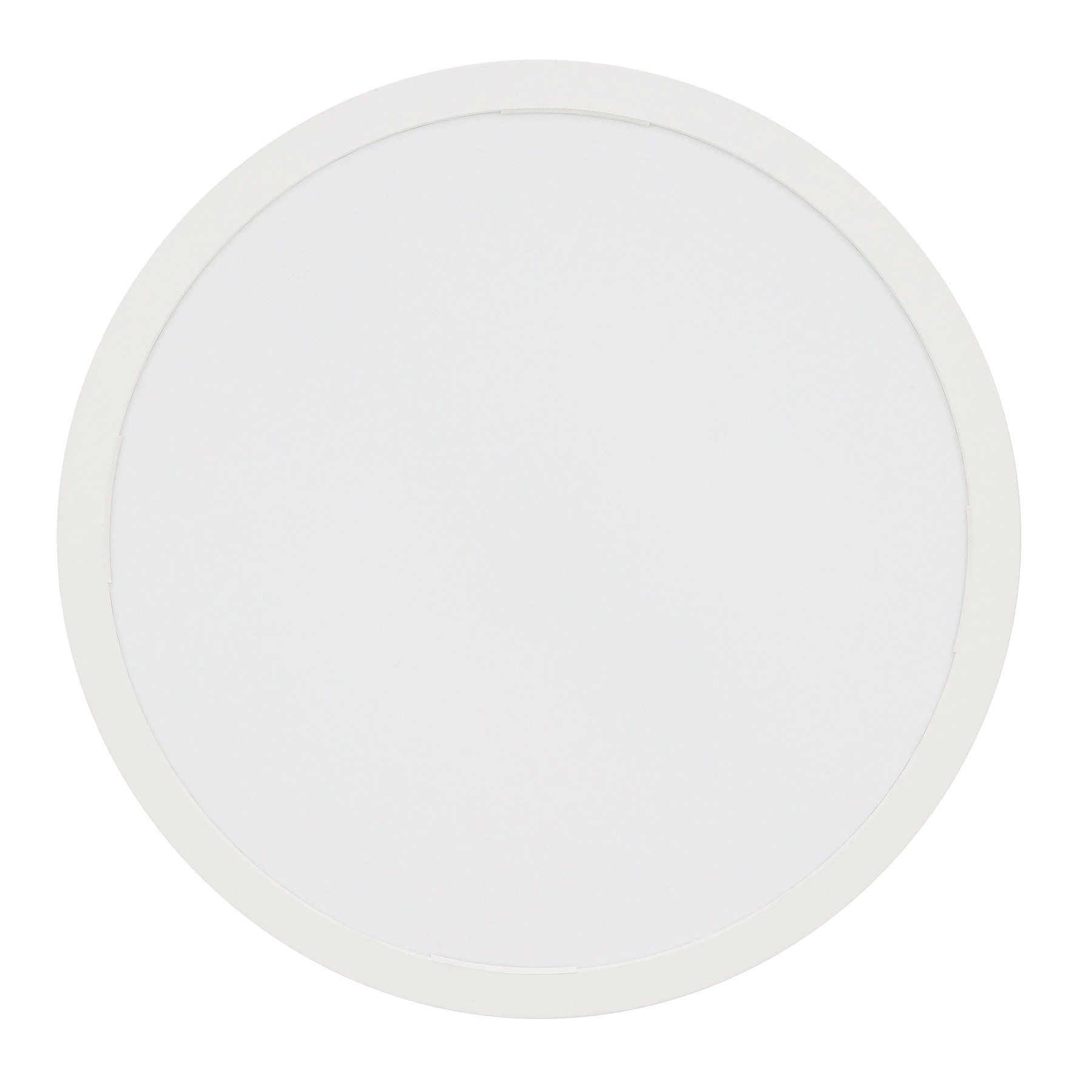 Painel de Led Sobrepor Redondo Luz Amarela 24W Elgin 30x30cm Branco Bivolt