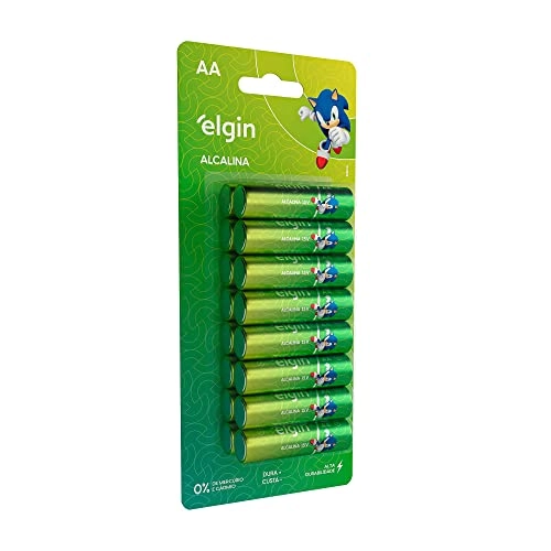 Pilha Alcalina Elgin C/16 Blister Aa