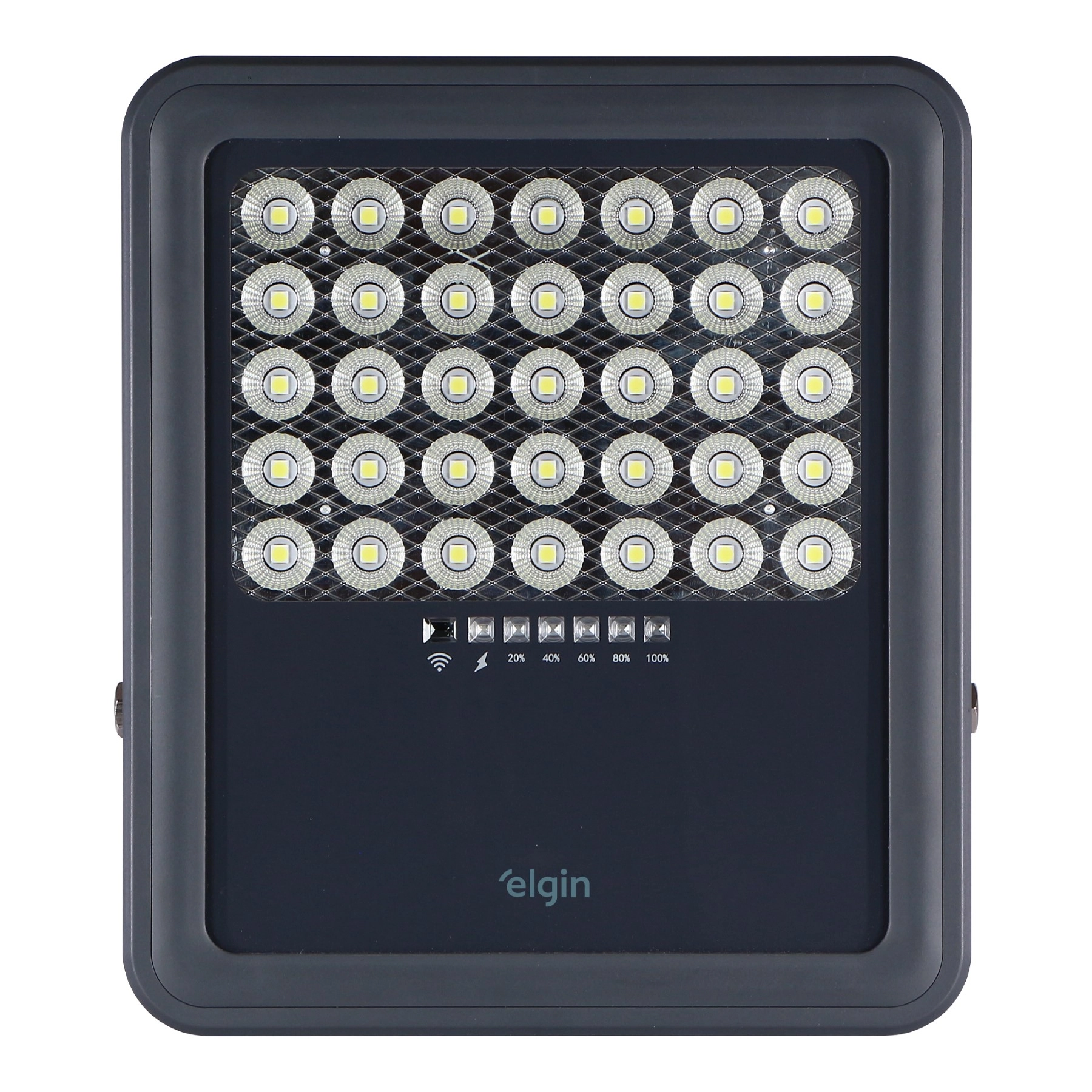 Refletor Solar LED 200W Luz Branca 1800lm IP65 Elgin