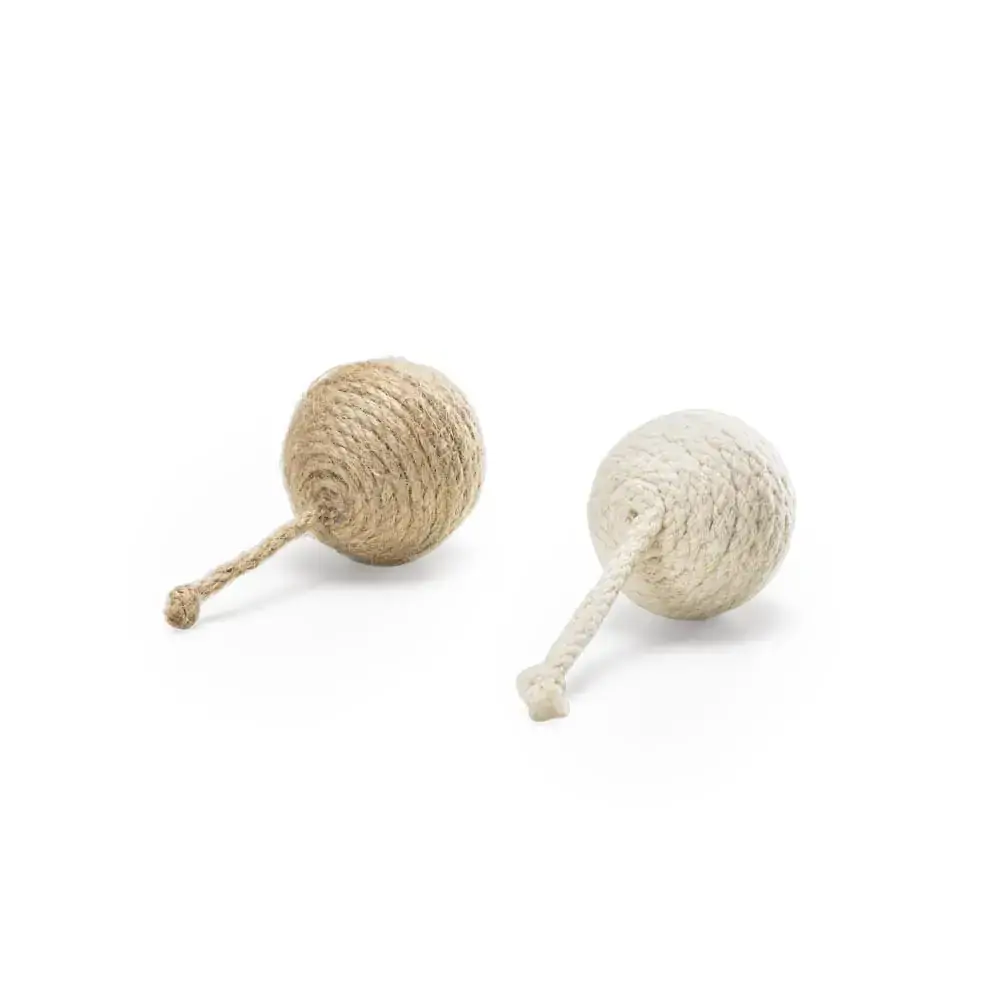 Conjunto De Duas Bolinhas Para Gatos Hemp Mimo Un