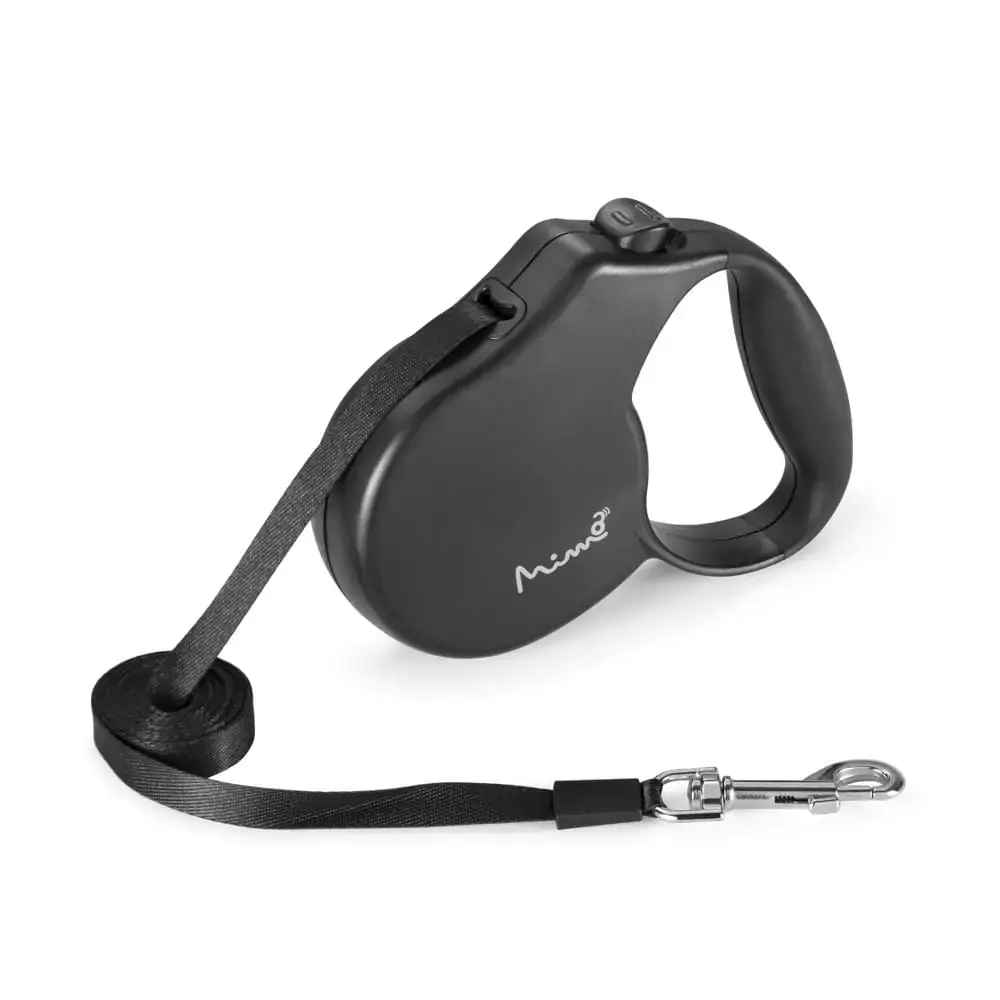 Guia Retratil Safe Walk Fita 5 Metros Até 18kgs M Preto