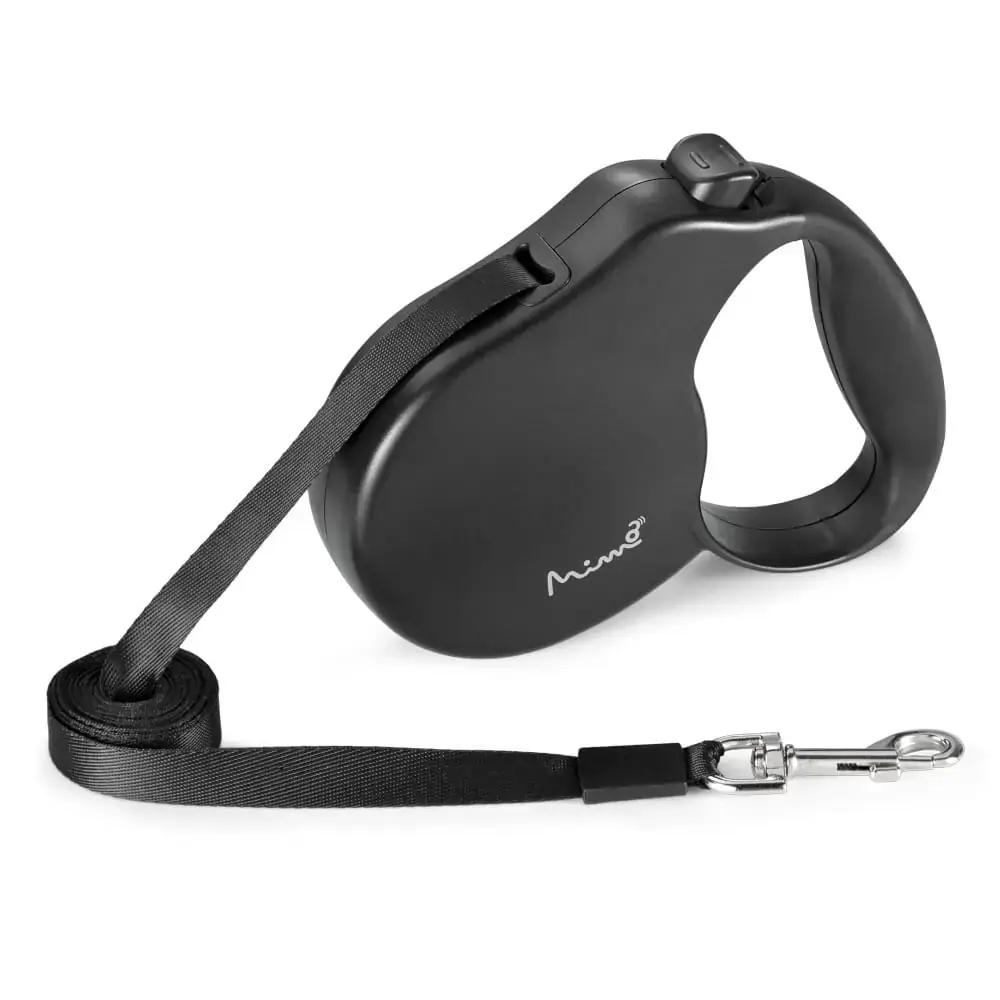 Guia Retratil Safe Walk Fita 5 Metros Até 32kgs G Preto