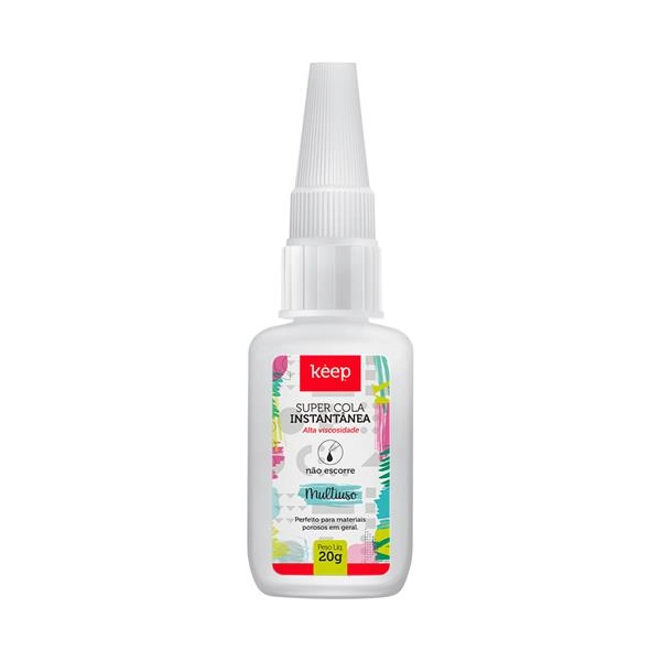 Cola Instantânea Multiuso Media Viscosidade 20g Keep - EI081