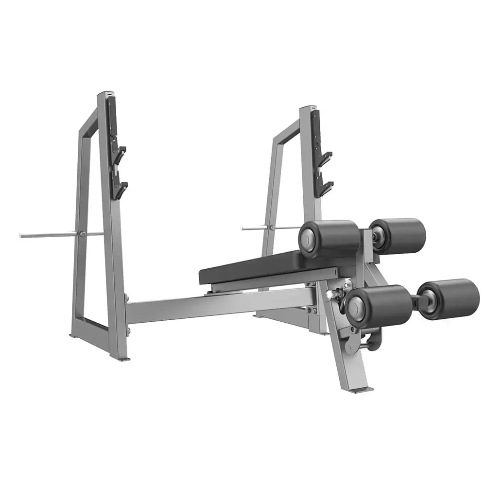 Olympic Decline Bench Classic Preto - Em208
