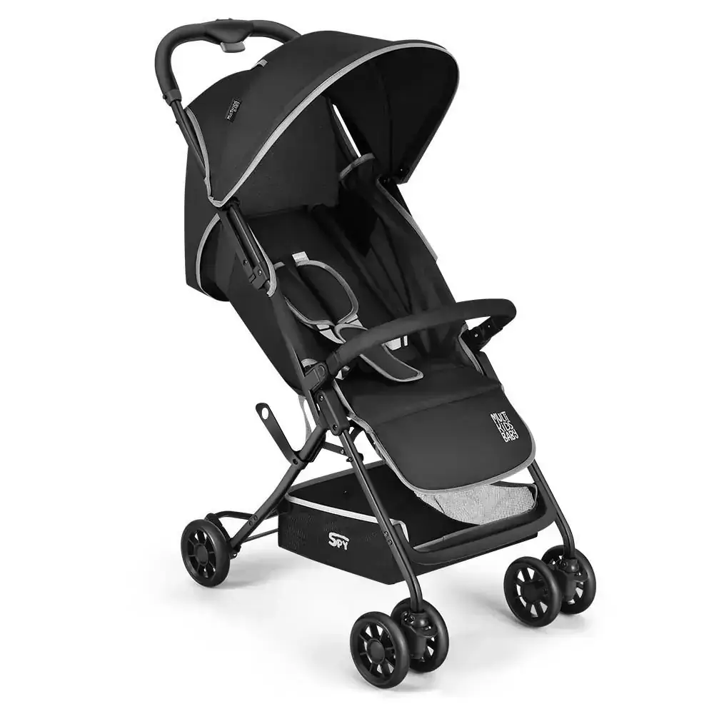 Carrinho Compacto Spy 0-15 kgs Preto Multikids Baby - BB424