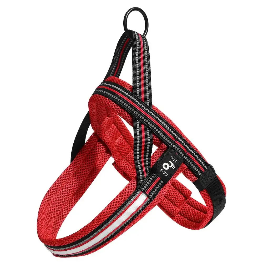 Peitoral Led 3 Funcoes Vermelho P