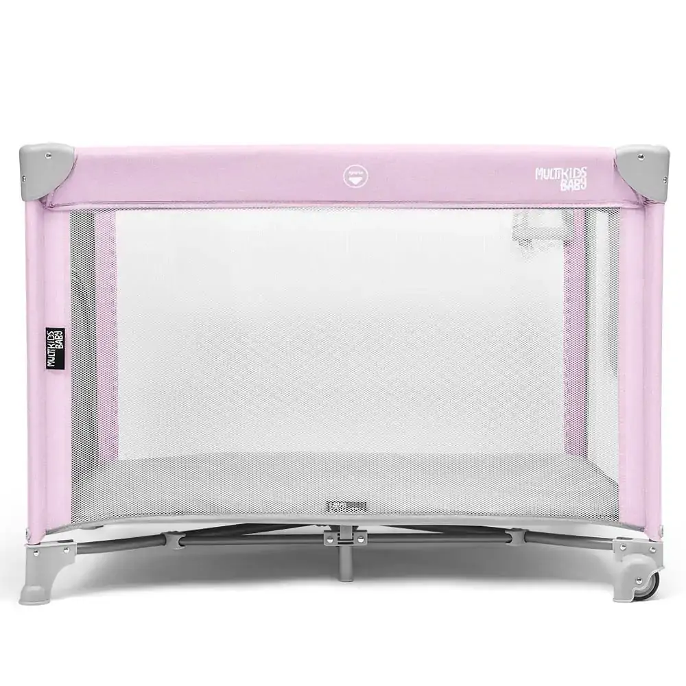 Berço Desmontável 0-15 Kg Multikids Baby Serene Rosa - BB387