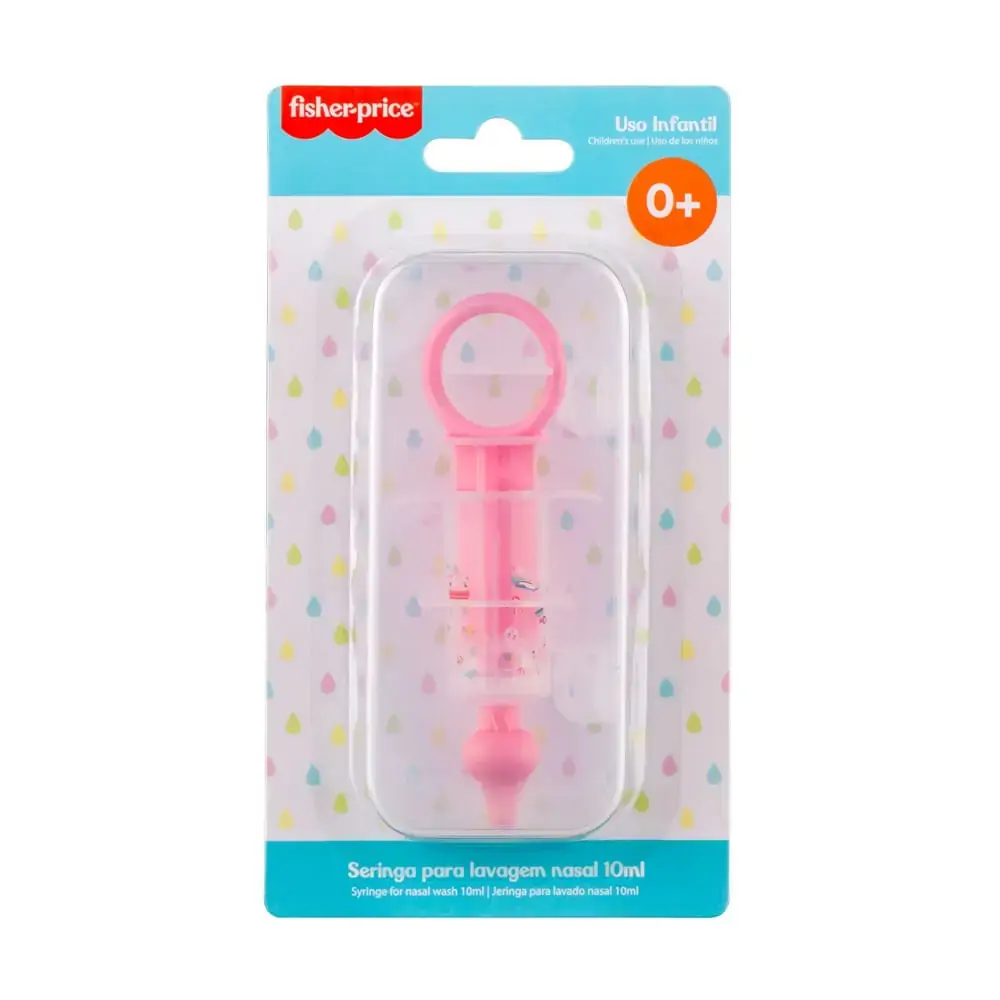 Seringa para Lavagem Nasal Coelho 10ml 1 Un Fisher Price - HC395