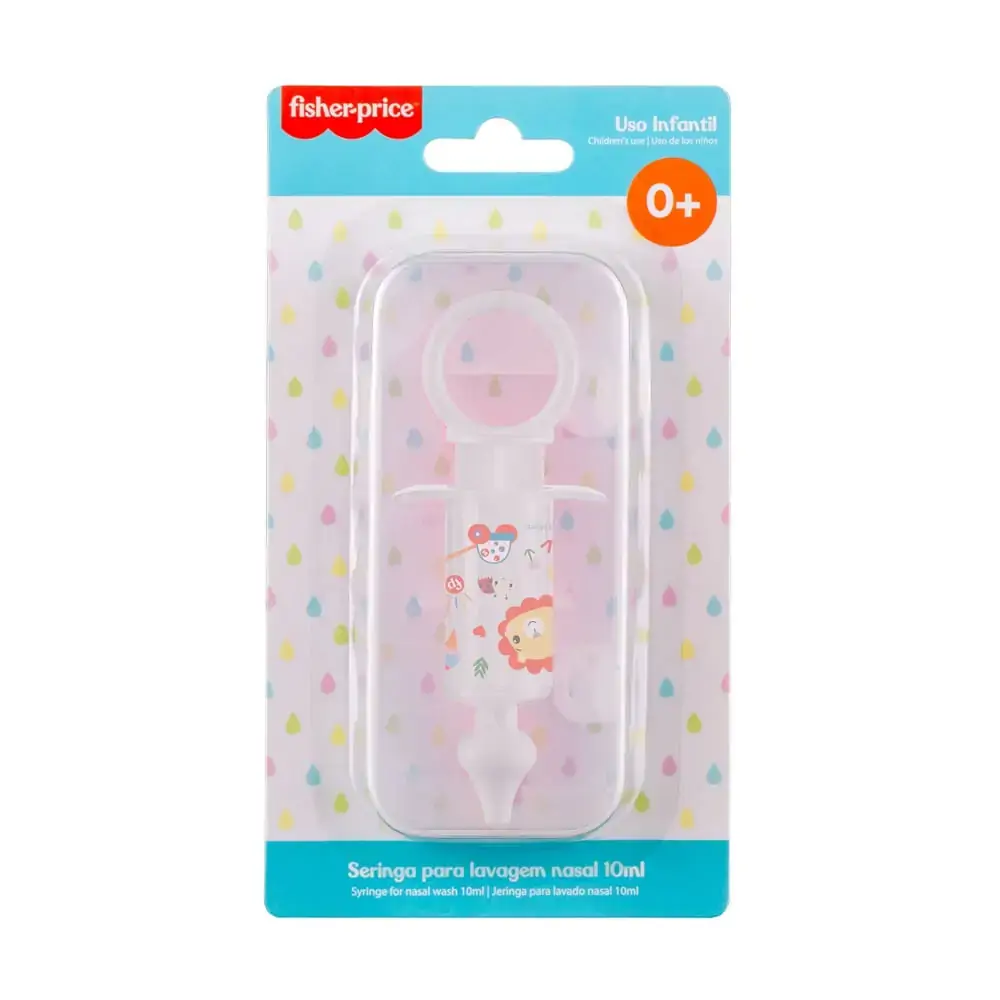 Seringa Para Lavagem Nasal Leão Fisher Price