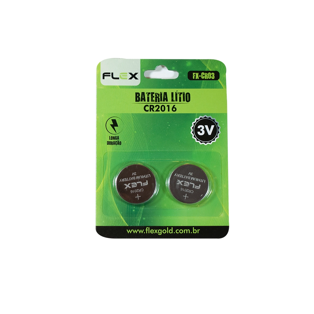 Bateria Lithium 2un Cr2016 Fx Cr03 Bnk