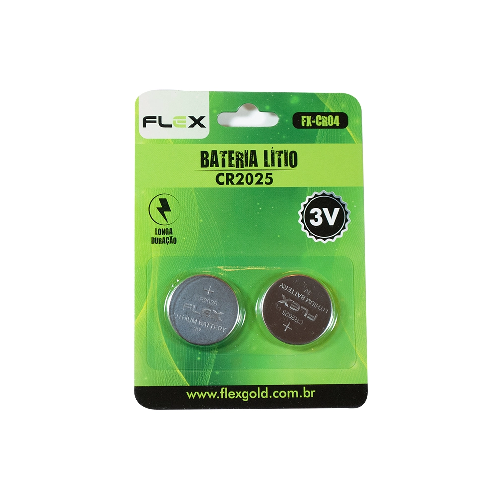 Bateria Lithium 2un Cr2025 Fx Cr04 Bnk