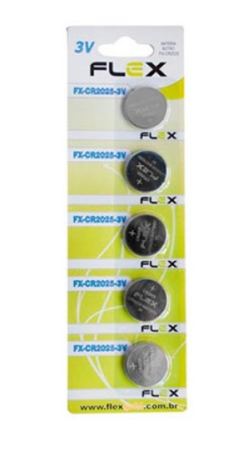 Bateria Cr2025 Lithium 3v Ct1 Flex