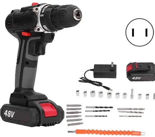 Parafusadeira Furadeira Sem Fio Xc Fu 48 Flex