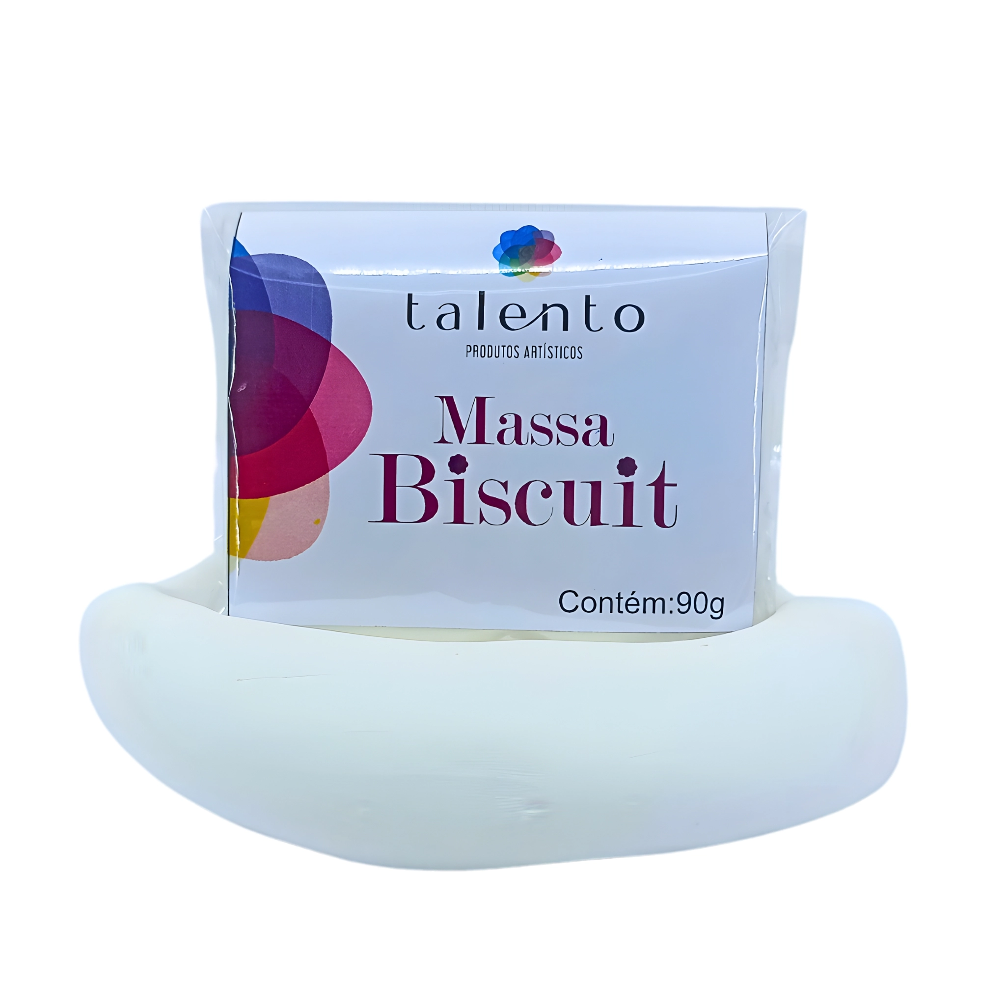 Massa Biscuit Branca 90g 7908423122305 Talento