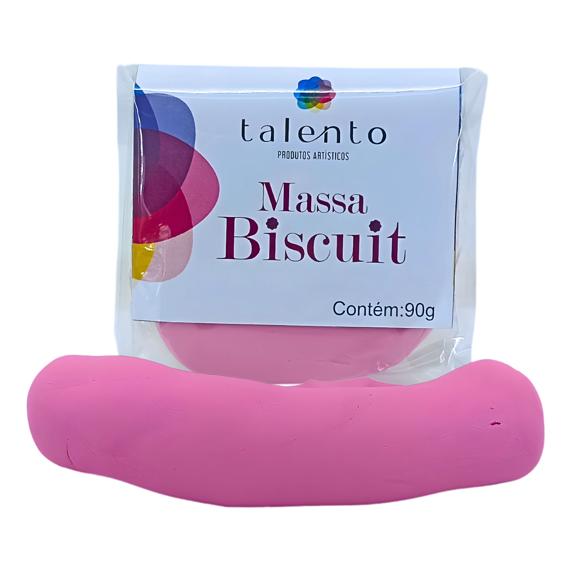 Massa Biscuit Rosa Medio 90g 7908423122381 Talento