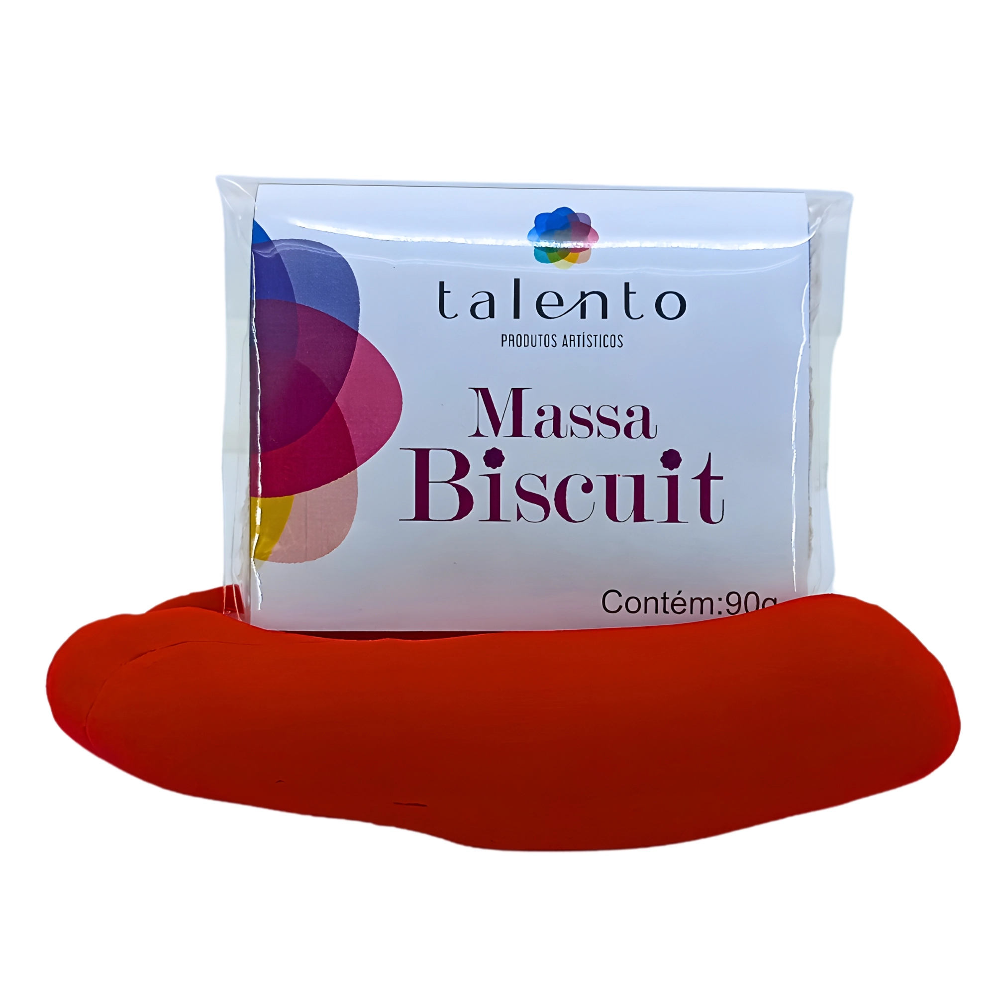Massa Biscuit Vermelho 90g 7908423122398 Talento